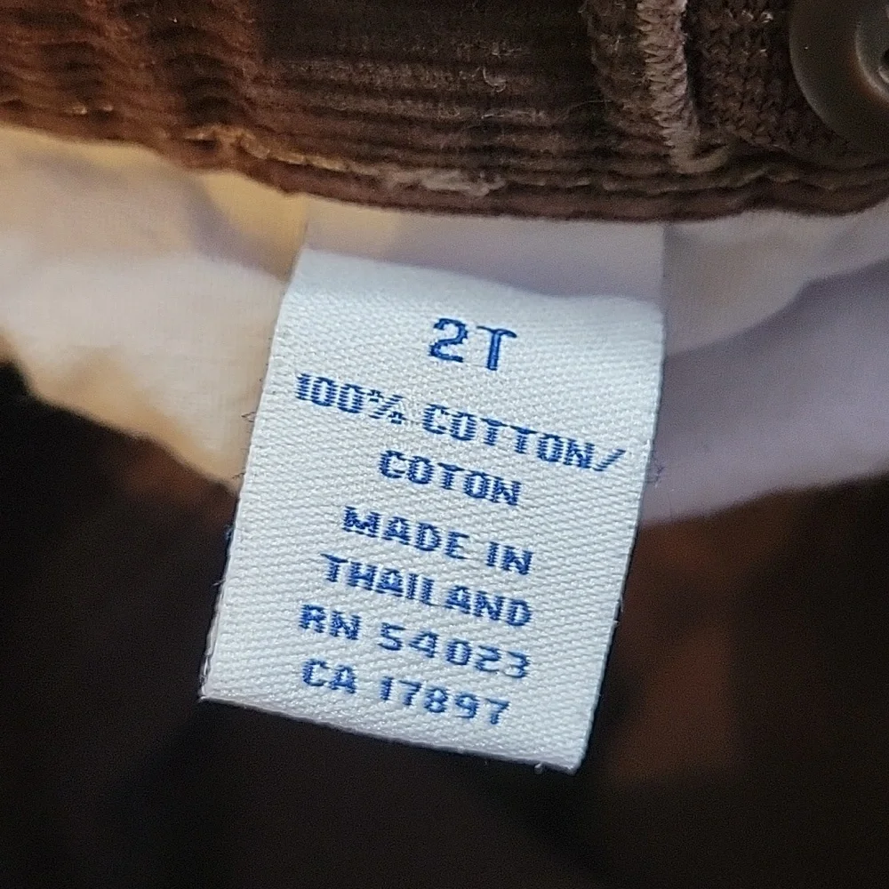 *3/$15* Old Navy Toddler Girl 2T Brown Corduroy Skirt